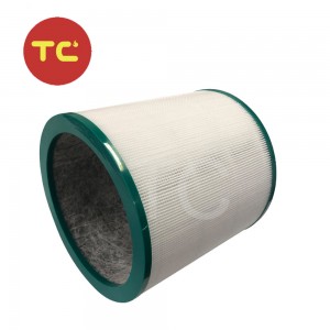 Čistilec zraka True HEPA filter, združljiv s čistilnikom Dyson Pure Cool Link TP00 TP01 TP02 TP03 BP01 AM11 Nadomestni del # 968126-03