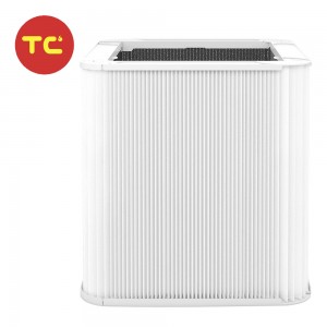 Foldable Replacement Filter Compatible sa Blueair 211 Blue Pure Air Purifier