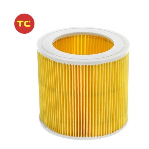 Wet / Dry Vacuum Cleaner Cartridge Filter Replacement para sa Karchers fit A1000/ A2000/ VC6000/ NT27/1 Vacuum Cleaner Accessory