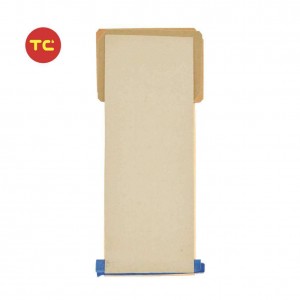 ການທົດແທນທີ່ເປັນມິດກັບສິ່ງແວດລ້ອມຖົງຂີ້ຝຸ່ນເຈ້ຍສໍາລັບ Electrolux Upright ເຄື່ອງດູດຝຸ່ນແບບ U Electrolux Type U Bags