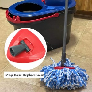 Banlawan ang Clean Mop Replacement Base Compatible sa Ocedar Rinse Clean 2 Tank System Mop Base Part Triangle Mop Head Accessories