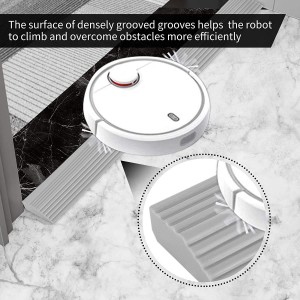 Universal tærskelstænger Trinrampe klatremåtte udskiftning til Xiaomi Roborock iRobot Roombas Robot støvsuger