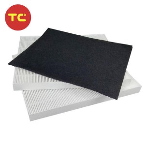 True HEPA Air Purifier Filter and Activated Carbon Filter suitable for Winix 113250 Replacement Filter E for P450