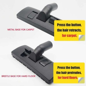 32mm Universal Floor Brush Head Vacuum Cleaner Attachment for Floor and Carpet Fit Hoover Eureka Rainbow Kenmore Shop vac