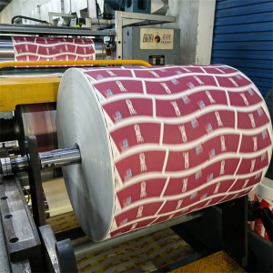 Flexo utskrift papir kopp råmateriale pe belagt papir kopp vifte