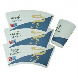 Hârtie personalizată Carton de 8 oz Hârtie de materie primă pentru pahare