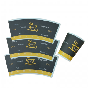 Pabrik borongan cangkir kertas kopi disposable pikeun inuman panas