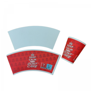 PE coated paper supplier customzie paper cup fan