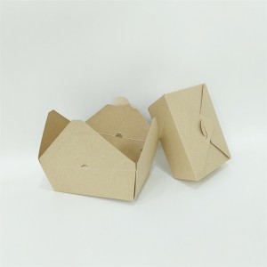 Scatola per pasti - Carta per imballaggio alimentare con scatola di carta personalizzata in fabbrica