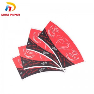 Gratis prøve for China Printed Single Wall Disposable Cup Stock Paper