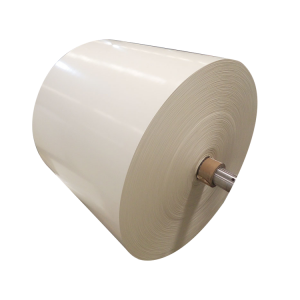 Cup paper roll for printing paper cup material with pe coated