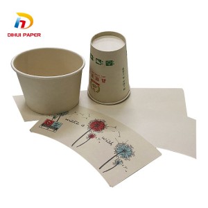 Yibin papier koppie materiaal vir die maak van papier koppie papier bak