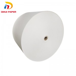 Rollo de vaso de papel recubierto de PE de grado alimenticio para ventilador de vaso de papel