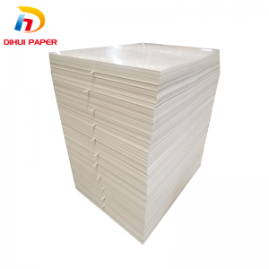 PE-beschichteter Papierbogen für Pappbecher