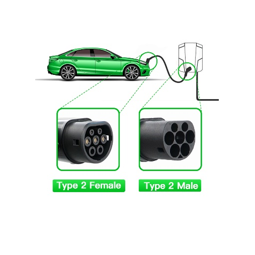 32A Tip 2 Sa Tip 2 AC EV Iċċarġjar Cable