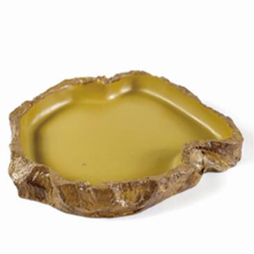 Professional China Resin Turtle - Resin yellow food bowl L – Nomoy
