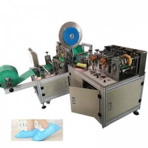 Presyo sa Pabrika Automatic Disposable PE CPE Plastic Shoe Cover Machine