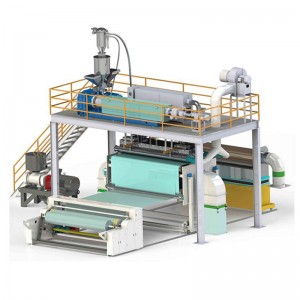 Mesin pembuatan kain cair yang baru dengan harga yang rendah/mesin kain yang ditiup topeng/mesin kain yang ditiup cair