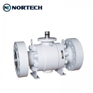Forged Steel Ganap na Welded Body Stainless Steel Ball Trunnion Mounted Welding End Ball valve manufacturer ATEX