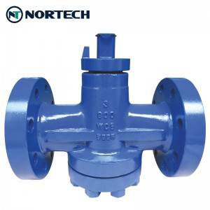 Inverted pressure balance lubricated Plug valve