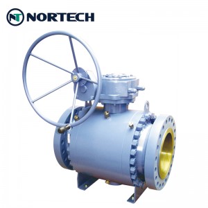 I-Industrial API Trunnion Mouted Fixed Type Ball Valve Manufacturer Price factory china