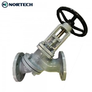 Barato nga presyo Rubber Sleeved Air Operated Pinch Valve Flange Type