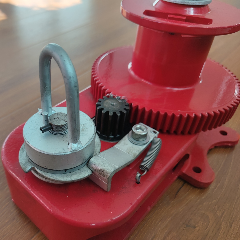 1500#/3500# LBS Hand Lifting Winch for poultry house hanging system Featured Image