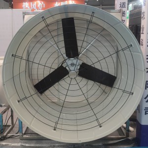 Glass fiber composite plastics exhaust fan 50 inch FRP Fan