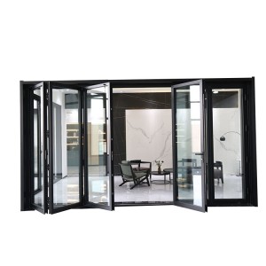 Hot Sale Thermal Break Aluminium Bifold Door For...