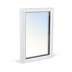 Energibesparande Dubbelhärdat glas Aluminium Fasta fönster Leverantör