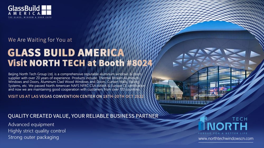 North Tech Waiting for you at GlassBuild America Expo