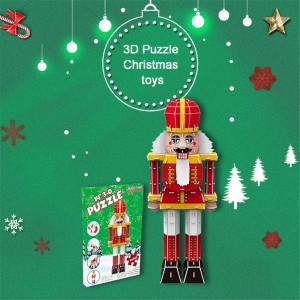 3D Puzzle Factory Costruisci il tuo puzzle 3D di Babbo Natale – C0807