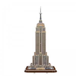 მსოფლიოში ცნობილი არქიტექტურის სერიის Empire State Building საუკეთესო გაყიდვადი პროდუქტი აშშ-ში ბავშვთა სათამაშო – A0101