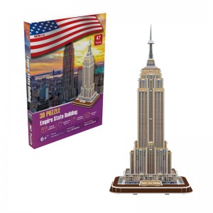 World Famous Architecture Series Empire State Building Best Selling Product in US Children Toy – A0101