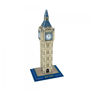 El regalo más vendido del Reino Unido, rompecabezas educativo hecho a mano DIY, edificio de fama mundial, Big Ben A0116