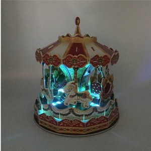 Holiday DIY Gift 3D adojuru Carrousel - C0701M