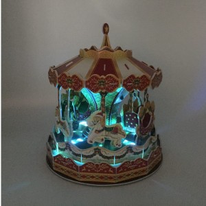 Holiday DIY Gift 3D adojuru Carrousel C0802L