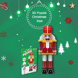 3D Puzzle Factory Construiește-ți propriul Moș Crăciun Puzzle 3D C0807