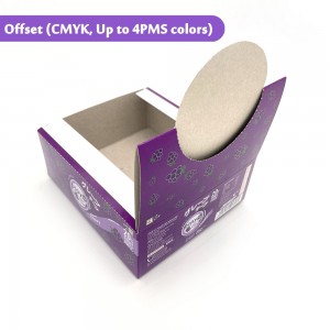 キャンディー用の印刷工場卸売カスタムホワイトボードディスプレイボックス – DB009