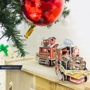 DIY Craft Christmas Home Decor 3D Puzzle Christ.