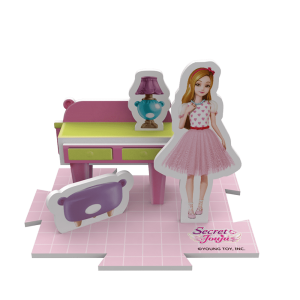 Candy Promotional Gift Assembly Toy ของเล่นสะสม ของขวัญส่งเสริมการขาย 3D Puzzle Animal P0215