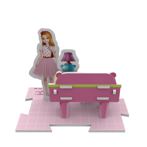 Candy Regali promozionali Assemblea Giocattoli da collezione Giocattoli Regali promozionali Puzzle 3D Animale P0215