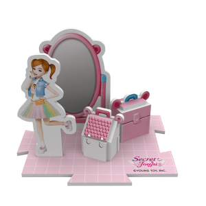 Permen Hadiah Promosi Perakitan Mainan Koleksi Mainan Hadiah Promosi 3D Puzzle Hewan P0215