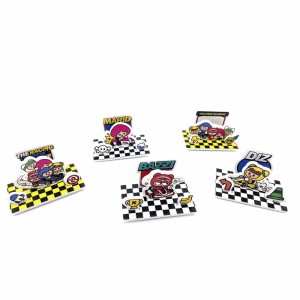 Jedna z nejlepších reklamních hraček s cukrovinkami pro prodej Rolling 3D Puzzle Toys 7 postav na sběr P0220