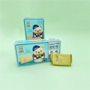Custom Packaging Box rau Confectionery nrog Self-Adhesive Tear-Off Sawb - PB006