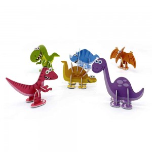 Една от най-добрите рекламни играчки за потребителски продукти 3D пъзел Анимационна фигура Различни дизайни P0224