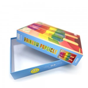 रंग, कोटिंग, आकार, घाला प्रकार आणि बाहेरील डिझाइन प्रिंट लिड-ऑफ बॉक्स PB033 यासह पर्यायांसह पूर्णपणे सानुकूलित