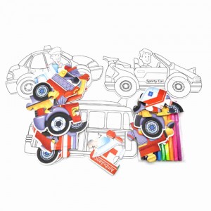 BSCI Printing Factory 100% Recycled Cardboard & Non-Toxic Printing Creative & Educational Activity Cardboard Jigsaw Puzzle JB-1