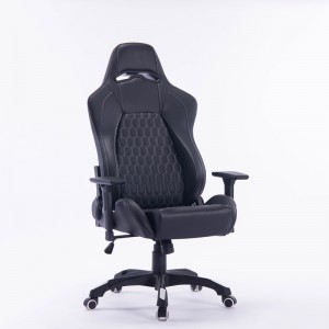 Funuo  Gaming Chair Ergonomic Office Chair with Headrest and Lumbar Support, 3D Soft Arm Rest, PU Leather, Adjustable Height Swivel Computer Chairs with Seat Lock, Large Racing Gamer Chair for Adult