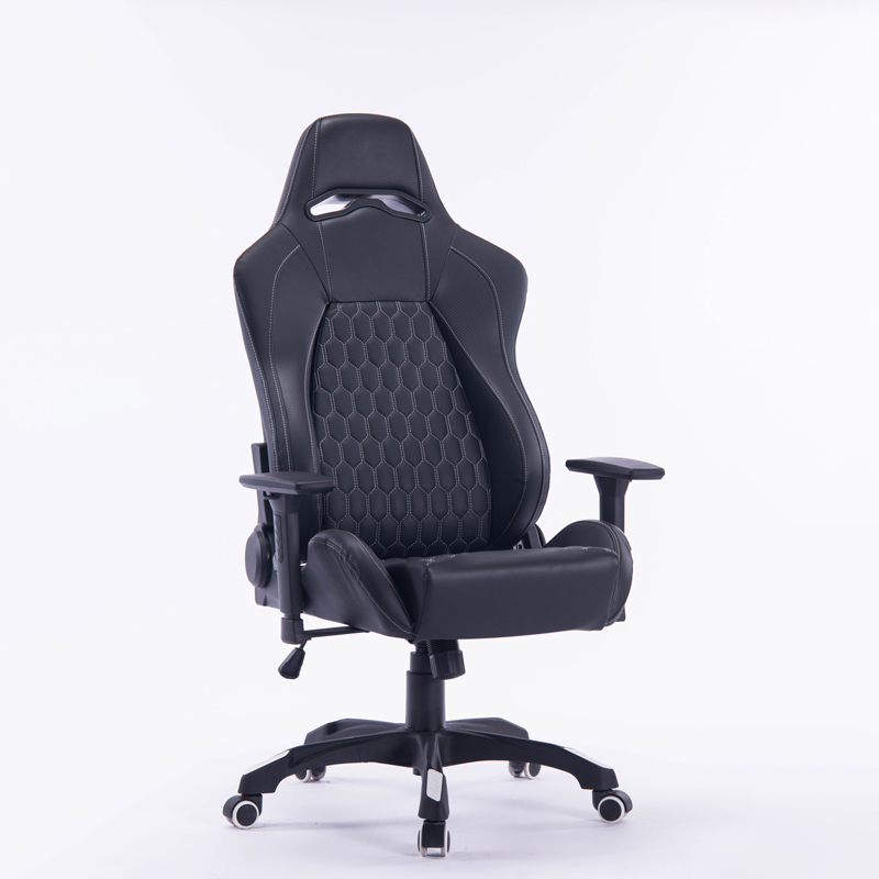 Funuo- Gaming-Chair-Ergonomic-Office-Chair-with-Headrest-and-Lumbar-Support,-3D-Soft-Arm-Rest,-PU-Leather,-Adjustable-Height-Swivel-Computer-Chairs-with-Seat-Lock,-Large-Racing-Gamer-Chair-for-Adult